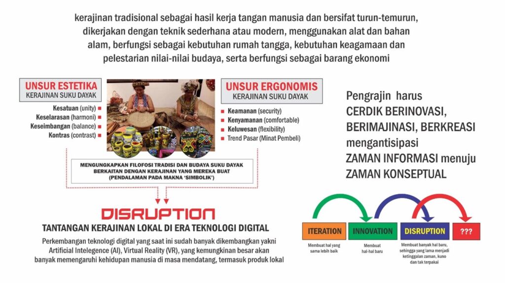 Tantangan Disruption pada kerajinan lokal