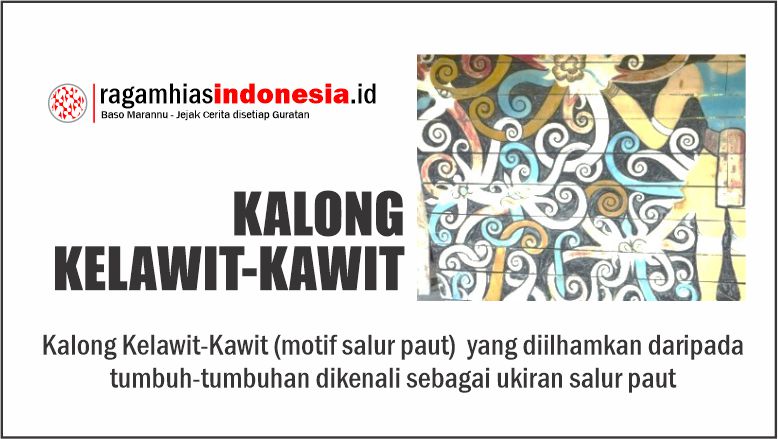 Kalong Kelawit-Kawit (motif salur paut)