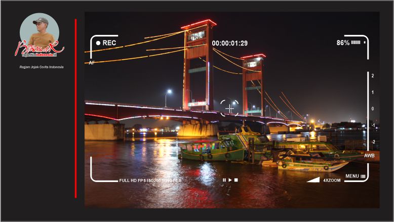 Jembatan Ampera: Ikon Palembang yang Romantis